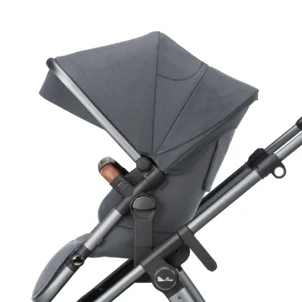 Reversible, reclining seat