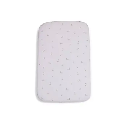 Bedside crib fitted sheet
