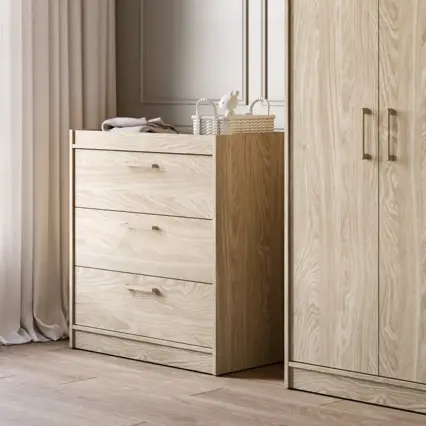Natural oak finish